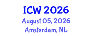 International Conference on Water (ICW) August 05, 2026 - Amsterdam, Netherlands