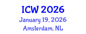 International Conference on Water (ICW) January 19, 2026 - Amsterdam, Netherlands