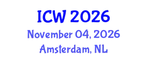 International Conference on Water (ICW) November 04, 2026 - Amsterdam, Netherlands