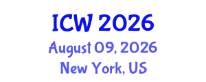 International Conference on Water (ICW) August 09, 2026 - New York, United States
