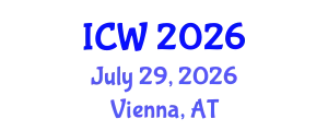 International Conference on Water (ICW) July 29, 2026 - Vienna, Austria