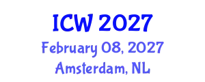 International Conference on Water (ICW) February 08, 2027 - Amsterdam, Netherlands