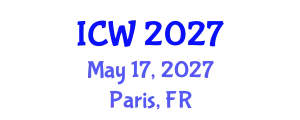 International Conference on Water (ICW) May 17, 2027 - Paris, France