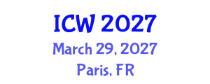International Conference on Water (ICW) March 29, 2027 - Paris, France