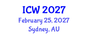 International Conference on Water (ICW) February 25, 2027 - Sydney, Australia