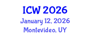 International Conference on Water (ICW) January 12, 2026 - Montevideo, Uruguay