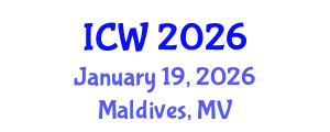 International Conference on Water (ICW) January 19, 2026 - Maldives, Maldives