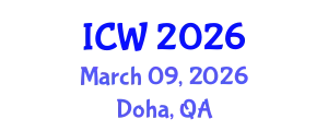 International Conference on Water (ICW) March 09, 2026 - Doha, Qatar