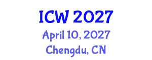 International Conference on Water (ICW) April 10, 2027 - Chengdu, China