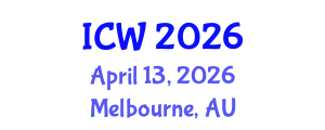 International Conference on Water (ICW) April 13, 2026 - Melbourne, Australia