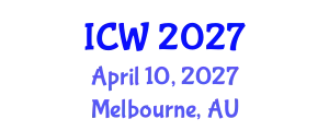 International Conference on Water (ICW) April 10, 2027 - Melbourne, Australia