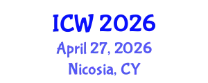 International Conference on Water (ICW) April 27, 2026 - Nicosia, Cyprus