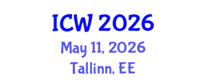 International Conference on Water (ICW) May 11, 2026 - Tallinn, Estonia