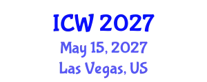 International Conference on Water (ICW) May 15, 2027 - Las Vegas, United States