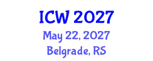 International Conference on Water (ICW) May 22, 2027 - Belgrade, Serbia