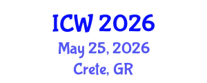 International Conference on Water (ICW) May 25, 2026 - Crete, Greece