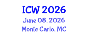 International Conference on Water (ICW) June 08, 2026 - Monte Carlo, Monaco