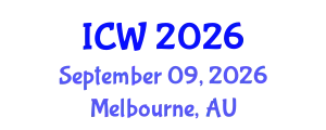 International Conference on Water (ICW) September 09, 2026 - Melbourne, Australia