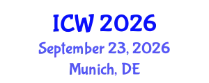 International Conference on Water (ICW) September 23, 2026 - Munich, Germany
