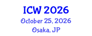 International Conference on Water (ICW) October 25, 2026 - Osaka, Japan