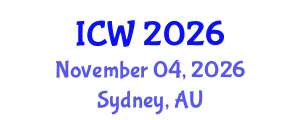 International Conference on Water (ICW) November 04, 2026 - Sydney, Australia