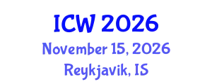 International Conference on Water (ICW) November 15, 2026 - Reykjavik, Iceland