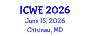 International Conference on Water Engineering (ICWE) June 15, 2026 - Chisinau, Republic of Moldova