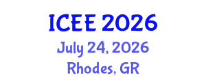 International Conference on Energy Engineering (ICEE) July 24, 2026 - Rhodes, Greece