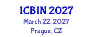 International Conference on Biomedical Imaging and Nanomedicine (ICBIN) March 22, 2027 - Prague, Czechia