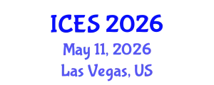International Conference on Environmental Sciences (ICES) May 11, 2026 - Las Vegas, United States