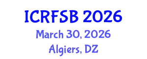 International Conference on Risk, Financial Stability and Banking (ICRFSB) March 30, 2026 - Algiers, Algeria