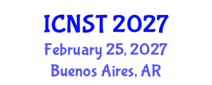 International Conference on Nano Science and Technology (ICNST) February 25, 2027 - Buenos Aires, Argentina