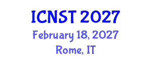 International Conference on Nano Science and Technology (ICNST) February 18, 2027 - Rome, Italy