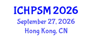 International Conference on High Performance Structures and Materials (ICHPSM) September 27, 2026 - Hong Kong, China
