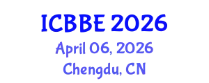 International Conference on Bioengineering and Bioscience Engineering (ICBBE) April 06, 2026 - Chengdu, China