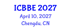 International Conference on Bioengineering and Bioscience Engineering (ICBBE) April 10, 2027 - Chengdu, China
