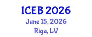 International Conference on Ecosystems and Biodiversity (ICEB) June 15, 2026 - Riga, Latvia