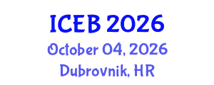 International Conference on Ecosystems and Biodiversity (ICEB) October 04, 2026 - Dubrovnik, Croatia