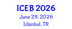 International Conference on Ecosystems and Biodiversity (ICEB) June 29, 2026 - Istanbul, Turkey