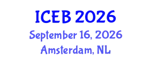International Conference on Ecosystems and Biodiversity (ICEB) September 16, 2026 - Amsterdam, Netherlands