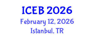 International Conference on Ecosystems and Biodiversity (ICEB) February 12, 2026 - Istanbul, Turkey