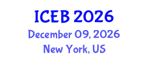 International Conference on Ecosystems and Biodiversity (ICEB) December 09, 2026 - New York, United States