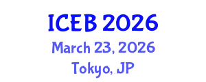 International Conference on Ecosystems and Biodiversity (ICEB) March 23, 2026 - Tokyo, Japan