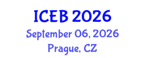 International Conference on Ecosystems and Biodiversity (ICEB) September 06, 2026 - Prague, Czechia