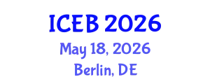 International Conference on Ecosystems and Biodiversity (ICEB) May 18, 2026 - Berlin, Germany