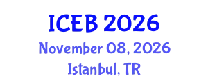 International Conference on Ecosystems and Biodiversity (ICEB) November 08, 2026 - Istanbul, Turkey