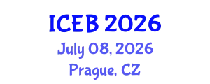 International Conference on Ecosystems and Biodiversity (ICEB) July 08, 2026 - Prague, Czechia