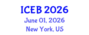 International Conference on Ecosystems and Biodiversity (ICEB) June 01, 2026 - New York, United States