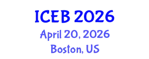 International Conference on Ecosystems and Biodiversity (ICEB) April 20, 2026 - Boston, United States