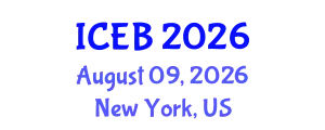 International Conference on Ecosystems and Biodiversity (ICEB) August 09, 2026 - New York, United States